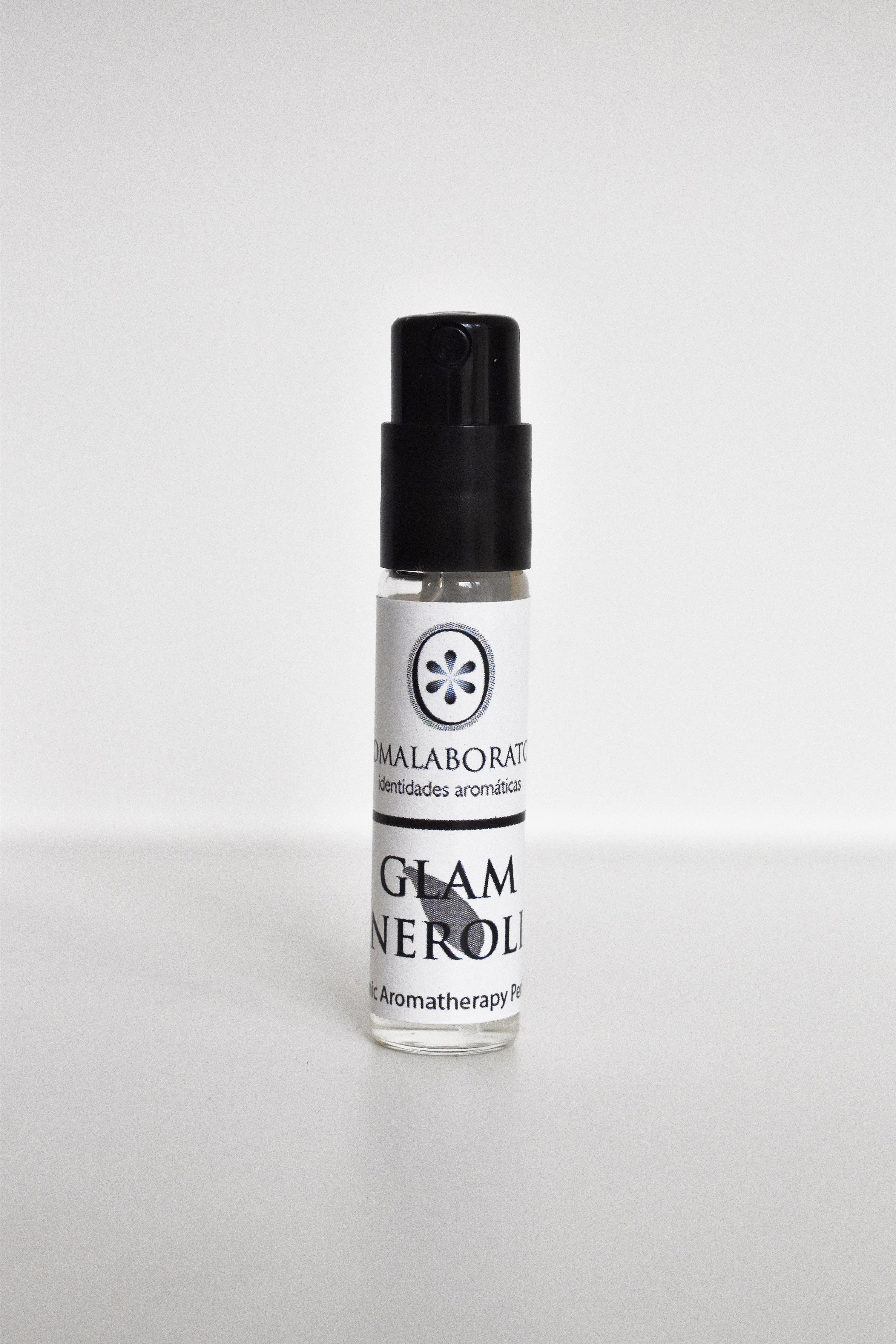 GLAM NEROLI. Aromatherapy Clean Perfume. Organic. 2ml.