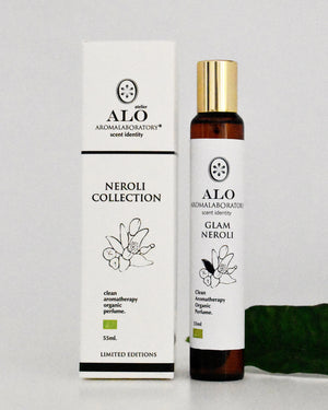 GLAM NEROLI. Aromatherapy Clean Perfume. Organic. 55ml.